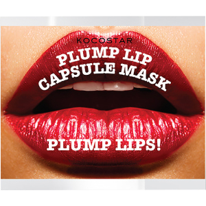 Сироватка для збільшення об'єму губ Kocostar Plump Lip Capsule Mask Pouch інкапсульована 30 капсул (8809328323745) рейтинг