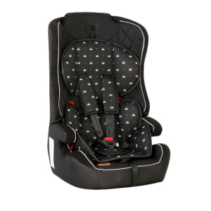 Автокресло Bertoni (Lorelli) Explorer 9-36 кг Black Crowns (EXPLOR black crowns) (3800151969617) лучшая модель в Виннице