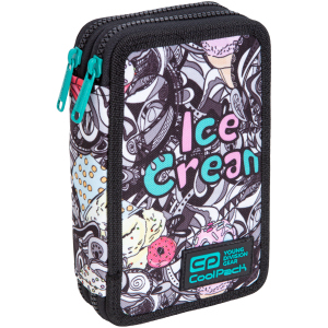 Пенал Coolpack Jumper 2 35 предметов 2 отделения Ice Cream (C66239) рейтинг