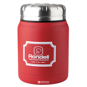 Термос харчовий Rondell Picnic 0.5л Red (RDS-941) краща модель в Вінниці