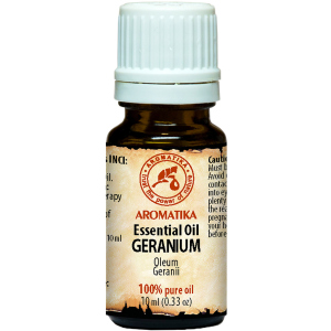 Эфирное масло гераниевое Ароматика Geranium Essential Oil 10 мл (4820177020962) лучшая модель в Виннице