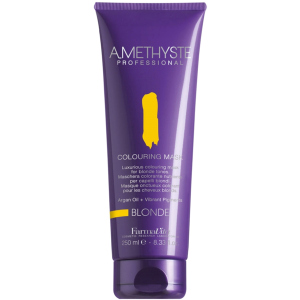 Маска окрашивающая Farmavita Amethyste Blonde Mask для оттенков блонда 250 мл (8022033016270) лучшая модель в Виннице