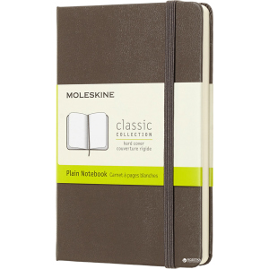 Нотатник Moleskine Classic 9 х 14 см 192 сторінки без линівки Коричневий (8058341715291) краща модель в Вінниці