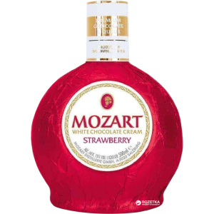 Лікер Mozart Cream Strawberry 0,5 л 15% (9013100003490) краща модель в Вінниці