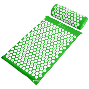 Коврик массажный с подушкой ProSource Acupressure Mat and Pillow Set Зеленый (ps-1203-accuset-green) в Виннице