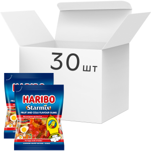 Упаковка конфет жевательных HARIBO Starmix 80 г х 30 шт (9002975727112) лучшая модель в Виннице