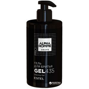 Гель для гоління Estel Professional Alpha Homme 435 мл (4606453052182) ТОП в Вінниці