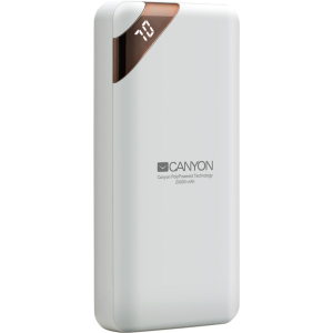 УМБ Canyon 20000 mAh White (CNE-CPBP20W) ТОП в Вінниці