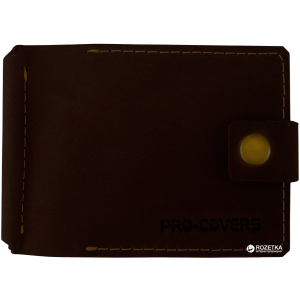 Затискач для грошей Pro-Covers PC03980035 Темно-коричневий (2503980035003) ТОП в Вінниці