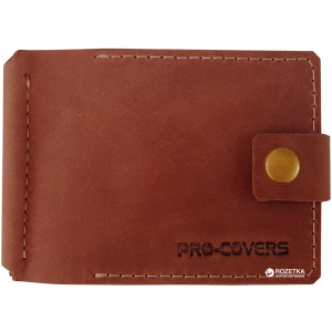 Зажим для денег Pro-Covers PC03980058 Темно-кирпичный (2503980058002)