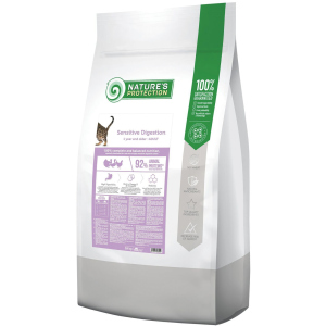 Сухой корм для котов Nature's Protection Sensitive Digestion Adult 18 кг (NPB46042) (4771317460424) лучшая модель в Виннице