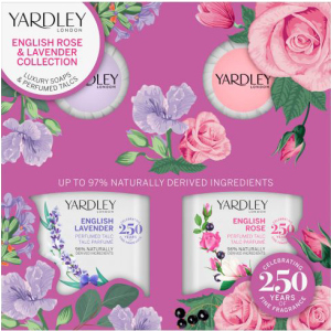 Набір для жінок Yardley English Lavender & English Rose 4 х 50 г (5056179301924) ТОП в Вінниці