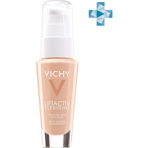 Тональное средство против морщин Vichy Liftactiv Flexilift Teint Anti-Wrinkle Foundation 35 песочный 30 мл (3337871321574) лучшая модель в Виннице