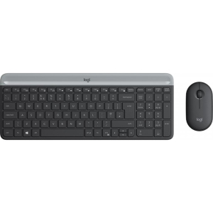 Комплект Logitech MK470 Wireless Slim Graphite (920-009206) в Вінниці