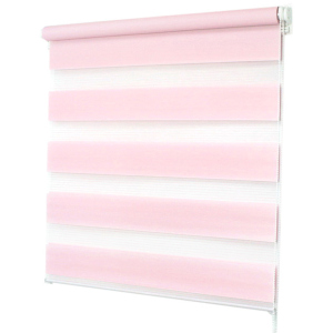 Ролета Деко-Сити мини День/Ночь, 68x170 см, ткань синтетическая, Розовый (39013068) лучшая модель в Виннице