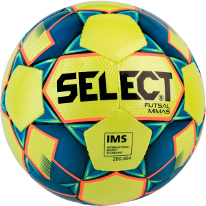 М'яч футзальний Select Futsal Mimas (102) Yellow-Blue (5703543187058) ТОП в Вінниці