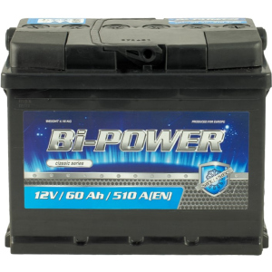 Автомобільний акумулятор 60 Аh/12V BI-Power (KLV060-01) краща модель в Вінниці