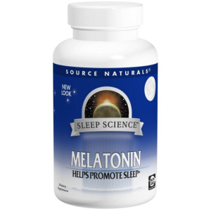 Аминокислота Source Naturals Sleep Science Мелатонин 3 мг 120 таблеток быстрого действия (21078000662)