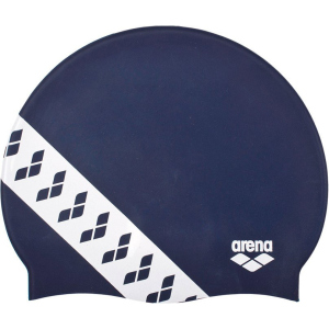 Шапочка для плавання Arena Team Stripe Cap 001463-701 Navy (3468336074985) ТОП в Вінниці