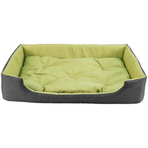 Лежак для кошек и собак Фортнокс FX home Rosto 63 х 46 х 15 см Серо-зеленый (2820000013439)