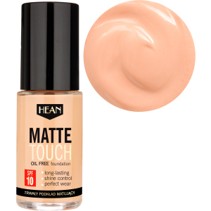 Основна основа Hean Matte Touch foundation 007 пісок 30 мл (5907474472324) в Вінниці