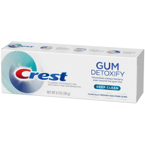 Очищувальна зубна паста Crest Gum Detoxify Deep Clean 116 г (37000754213) краща модель в Вінниці