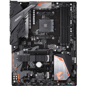 Материнская плата Gigabyte B450 Aorus Elite (sAM4, AMD B450, PCI-Ex16) лучшая модель в Виннице