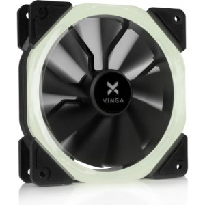 Кулер до корпусу Vinga LED fan-01 white ТОП в Виннице