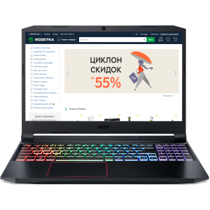 Ноутбук Acer Nitro 5 AN515-55-51Y2 (NH.Q7QEU.009) Obsidian Black краща модель в Вінниці