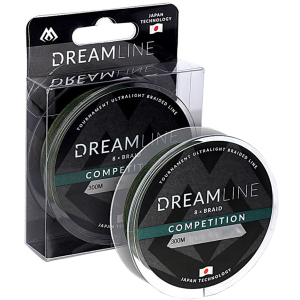 Шнур Mikado Dream Line Competition 8-Braid 300 м 0.18 мм 18.32 кг Зелений (ZDL000G-300-018) в Вінниці