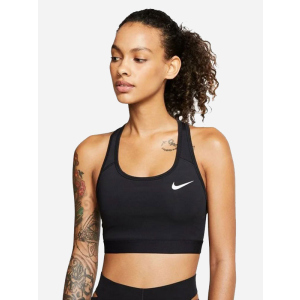 Спортивний топ Nike Swoosh Band Bra Non Pad BV3900-010 M Чорний (193655466694) краща модель в Вінниці