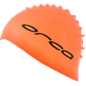 Шапочка для плавания Orca Silicone Swimcap Orange (DVA00054) ТОП в Виннице