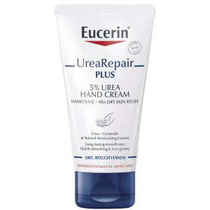 Крем для сухої шкіри рук Eucerin 5% Urea Plus 75 мл (4005800164187) ТОП в Вінниці