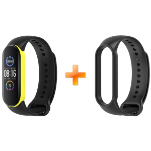 Xiaomi Mi Band 5 MiJobs Dual Color Black/Yellow (MJ5-DSS009BY)