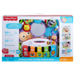 Коврик-игровой центр Fisher-Price Нажимай и играй с технологией Smart Stages (FWT18) в Виннице