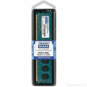 Модуль пам'яті для комп'ютера DDR3 4GB 1600 MHz GOODRAM (GR1600D364L11S/4G) краща модель в Вінниці