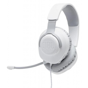 Навушники JBL Quantum 100 White (JBLQUANTUM100WHT) ТОП в Вінниці