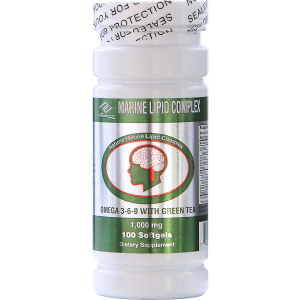 Жирні кислоти Nu-Health Омега-3-6-9 із зеленим чаєм 1000 мг капс. №100 (74136039105) в Вінниці