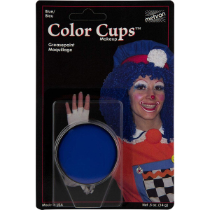 хороша модель Кремовий грим Mehron Color Cups Blue 12 г (CCC-BL) (764294502052)