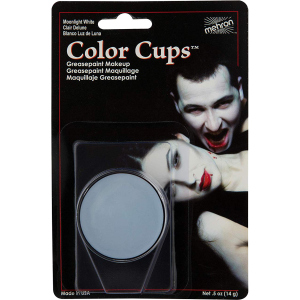 Кремовый грим Mehron Color Cups Moonlight White 12 г (CCC-MW) (764294502281) надежный