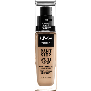 купити Рідка тональна основа NYX Professional Makeup Can't Stop Won`t Stop 24-Hour Foundation 10 Buff 30 мл (800897157272)