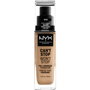 Жидкая тональная основа NYX Professional Makeup Can`t Stop Won`t Stop 24-Hour Foundation 11 Beige 30 мл (800897157289) лучшая модель в Виннице