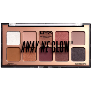 Тени для век NYX Professional Makeup Away We Glow Shdw Plt 01 Lovebeam 10 г (800897153984) ТОП в Виннице