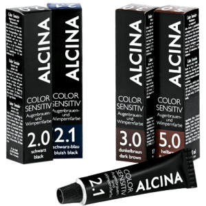 Краска для бровей и ресниц Alcina Color Sensitiv 4.8 графит 17 г (4008666173300) ТОП в Виннице