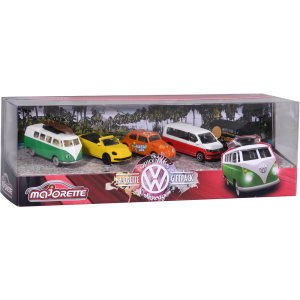 Набір машинок металевих Majorette Volkswagen 7.5 см 5 шт (2057615) (3467452030363) в Вінниці