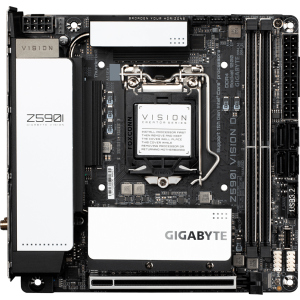 Материнская плата Gigabyte Z590I Vision D (s1200, Intel Z590, PCI-Ex16) в Виннице