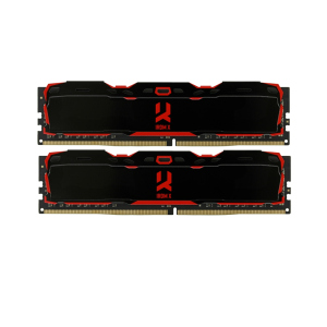 Модуль памяти DDR4 2x8GB/2666 GOODRAM Iridium X Black (IR-X2666D464L16S/16GDC) в Виннице