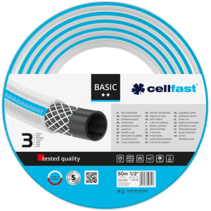 Шланг поливочный Cellfast Basic 50 м 1/2" (10-402) лучшая модель в Виннице