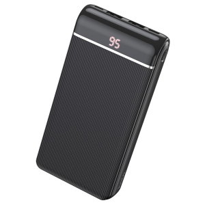 УМБ (павербанк) Power bank Hoco J59A 20000mAh чорний краща модель в Вінниці