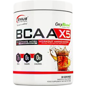 Амінокислота Genius Nutrition BCAA-X5 360 г Кола (5402869110015) в Вінниці